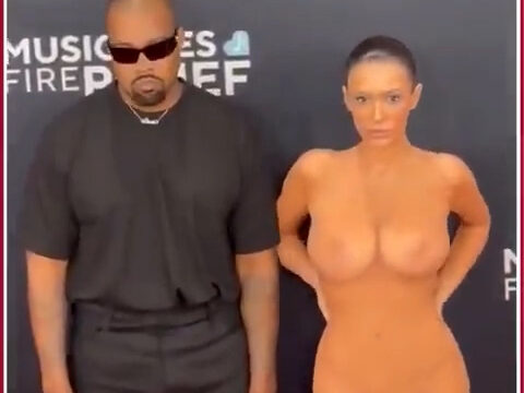 Bianca Censori nude at the 2025 Grammy Awards Viral Video